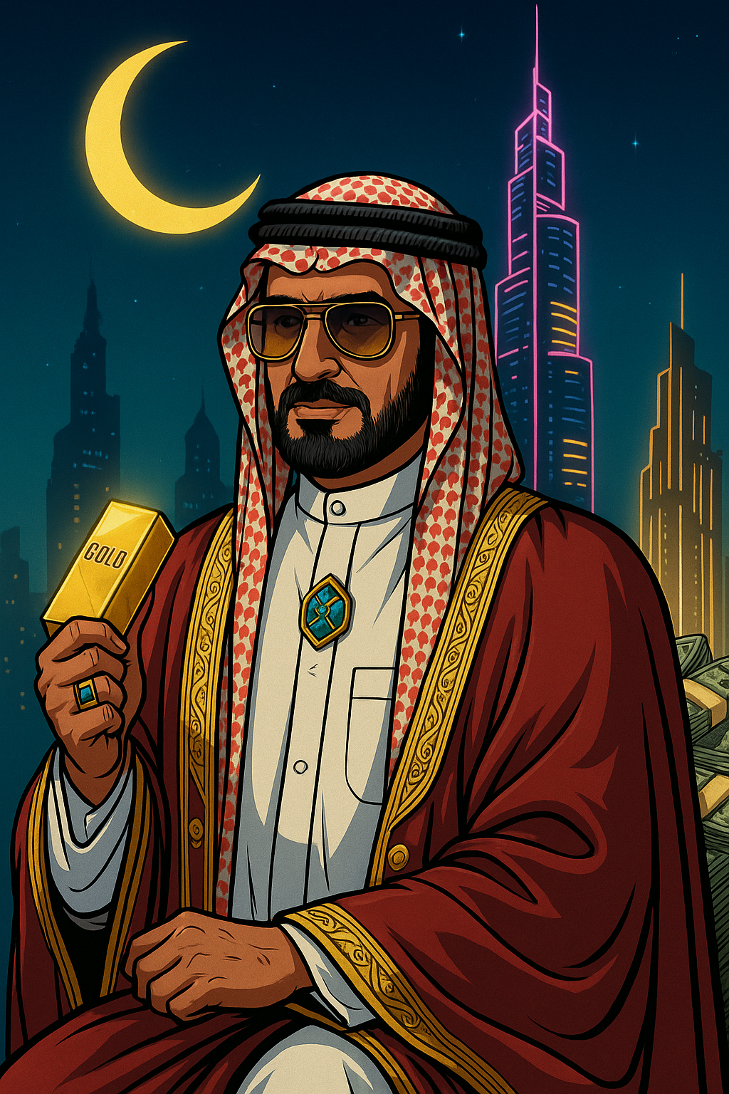 Royal Sheikh #002 – The Prince of Gold