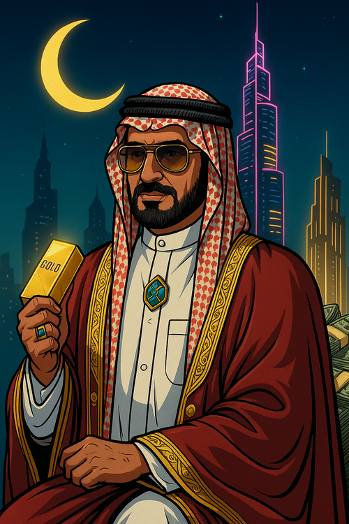 Royal Sheikh #002 – The Prince of Gold